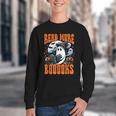Halloween Book Lover Ghost Boo Pun Read More Boooks Youth Crewneck Sweatshirt Halloween Book Lover Ghost Boo Pun Read More Boooks Youth Crewneck Sweatshirt