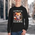 I'd Rather Be Reading Cute Fox Book Lover Reader Bookworm Youth Crewneck Sweatshirt