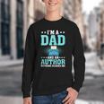I'm A Dad And An Author Book Writer Father Youth Crewneck Sweatshirt