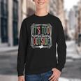 It's Too Nonfictiony Outside Reading Quote Bookish Youth Crewneck Sweatshirt