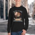 Just A Girl Who Loves Books Book Lover Reading For Women Youth Crewneck Sweatshirt Just A Girl Who Loves Books Book Lover Reading For Women Youth Crewneck Sweatshirt