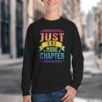 JUST ONE MORE CHAPTER Fun Reading Book Lover Youth Crewneck Sweatshirt