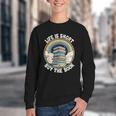Life Is Short Buy The Book Reading Book Youth Crewneck Sweatshirt
