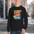 Lucha Libre Comic Book Mexican Wrestling Cartoon Wrestler Youth Crewneck Sweatshirt