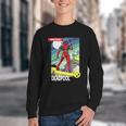 Marvel Comics Deadpool Vintage Book Art Youth Crewneck Sweatshirt Marvel Comics Deadpool Vintage Book Art Youth Crewneck Sweatshirt