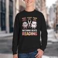Nothing Goes Beyond Reading Rock Paper Scissors Book Youth Crewneck Sweatshirt