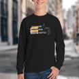 One More Chapter Sign Language Deaf Reading Book Lover Youth Crewneck Sweatshirt
