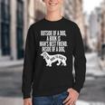 Outside Of A Dog A Book Is Man's Best Friend Apparel Youth Crewneck Sweatshirt