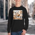 Owl Learning To Cook With Cookbook Chef Apron Stove Cooking Youth Crewneck Sweatshirt Owl Learning To Cook With Cookbook Chef Apron Stove Cooking Youth Crewneck Sweatshirt