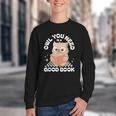 Owl You Need Is A Good Book Teacher Librarian Reading Youth Crewneck Sweatshirt