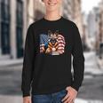 Patriotic German Shepherd Dog Books Baseball American Flag Youth Crewneck Sweatshirt Patriotic German Shepherd Dog Books Baseball American Flag Youth Crewneck Sweatshirt