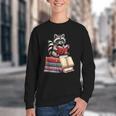 Raccoon Reading Books Matching Bookworm Readers Librarian Youth Crewneck Sweatshirt Raccoon Reading Books Matching Bookworm Readers Librarian Youth Crewneck Sweatshirt