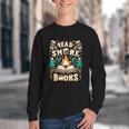 Read More Books Camping Outdoors Travel Campfire Smores Youth Crewneck Sweatshirt