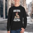 Read Books Drink Coffee Pet Dogs Fight Evil Bookworm Dog Youth Crewneck Sweatshirt