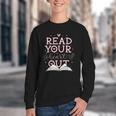 Read Your Heart Out Book Adventures In Pages Youth Crewneck Sweatshirt