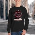Read Your Heart Out Book Escape Into Stories Youth Crewneck Sweatshirt