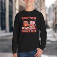 Read Your Heart Out Valentine Reading Book Girl Kid Teacher Youth Crewneck Sweatshirt Read Your Heart Out Valentine Reading Book Girl Kid Teacher Youth Crewneck Sweatshirt