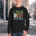 I Read Past My Bedtime Book Quote Humor Youth Crewneck Sweatshirt