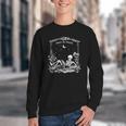 Read In Peace Skeleton Reading Book Halloween Bookish Youth Crewneck Sweatshirt