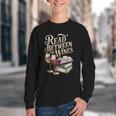 Read Between The Wines Vintage Book Lovers Wine Reading Youth Crewneck Sweatshirt Read Between The Wines Vintage Book Lovers Wine Reading Youth Crewneck Sweatshirt