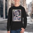 The Reader Tarot Card Women Book Lover Librarian Read Youth Crewneck Sweatshirt The Reader Tarot Card Women Book Lover Librarian Read Youth Crewneck Sweatshirt