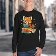 Reading Book Lover Red Panda Read Books Be Kind Stays Weird Youth Crewneck Sweatshirt