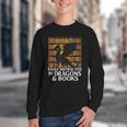 Reading Dragon Easily Distracted By Dragons And Books Youth Crewneck Sweatshirt