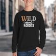 Reading Lover Wild About Books Reading Books And Bookworm Youth Crewneck Sweatshirt