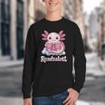 Readsalotl Axolotl Reading Cute Book Lover Bookworm Youth Crewneck Sweatshirt