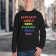 Sarcastic Live Life Like a Book Florida Would Ban Youth Crewneck Sweatshirt