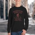 Sasquatch Book Club Bigfoot Reading Cryptid Vintage Youth Crewneck Sweatshirt Sasquatch Book Club Bigfoot Reading Cryptid Vintage Youth Crewneck Sweatshirt