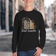 School Counselor Wildflower Books National School Counseling Youth Crewneck Sweatshirt