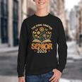 Senior 2026 Final Chapter Retro Book Lover Last First Day Youth Crewneck Sweatshirt