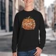 Smart Book Pumpkin Retro Fall Teacher Reading Halloween Youth Crewneck Sweatshirt Smart Book Pumpkin Retro Fall Teacher Reading Halloween Youth Crewneck Sweatshirt