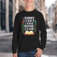 Sorry I Can't I Have Book Club Youth Crewneck Sweatshirt