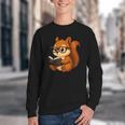 Squirrel Reading Book Lover Youth Crewneck Sweatshirt Squirrel Reading Book Lover Youth Crewneck Sweatshirt