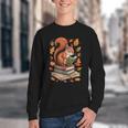 Squirrel Reading Book Lovers Fall Leaves Library Books Youth Crewneck Sweatshirt Squirrel Reading Book Lovers Fall Leaves Library Books Youth Crewneck Sweatshirt