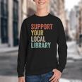 Support Your Local Library Books Bookaholic Teacher Bookworm Youth Crewneck Sweatshirt Support Your Local Library Books Bookaholic Teacher Bookworm Youth Crewneck Sweatshirt