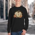 Teacher Book Pumpkin Fall Reading Thanksgiving Autumn Youth Crewneck Sweatshirt Teacher Book Pumpkin Fall Reading Thanksgiving Autumn Youth Crewneck Sweatshirt
