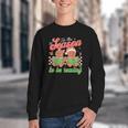 Tis The Season Book Reading Gingerbread Teacher Librarian Youth Crewneck Sweatshirt Tis The Season Book Reading Gingerbread Teacher Librarian Youth Crewneck Sweatshirt