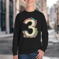 Toddler 3rd Birthday Books Themed 3 Year Old Boys Kids Girls Youth Crewneck Sweatshirt