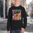 History Month Educated Black Women Girls Reading Book Youth Crewneck Sweatshirt