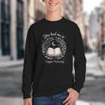 You Had Me At Trigger Warning Dark Romance Skeleton Book Youth Crewneck Sweatshirt