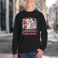 Valentine All Booked For Valentine Book Lovers Teacher Kid Youth Crewneck Sweatshirt