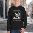 Vintage They Didn't Burn Witches They Burned Women Ban Books Youth Crewneck Sweatshirt Vintage They Didn't Burn Witches They Burned Women Ban Books Youth Crewneck Sweatshirt