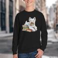 West Highland Terrier Books Dog Breed Westie For Men Women Kids Youth Crewneck Sweatshirt