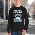 Wild About Reading Book Lover Hippo Youth Crewneck Sweatshirt