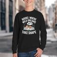 Women's Wild Dreams Reading Giraffe Book Reader Zoo Animals Kids Youth Crewneck Sweatshirt
