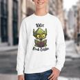 100 Book Goblin Cute Book Reader And Library Lover Youth Crewneck Sweatshirt