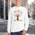 100 Days In The Books Reading Teacher 100th Day Of School Premium Youth Crewneck Sweatshirt